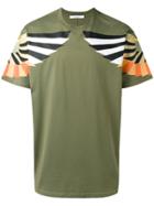 Givenchy Columbian-fit Optical Wing Print T-shirt - Green