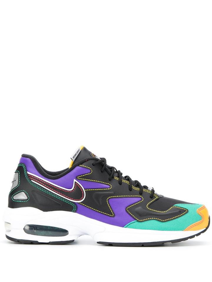 Nike Air Max 2 Light Premium Sneakers - Black