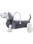 Thom Browne Fun-mix Pebble Hector Bag - Grey