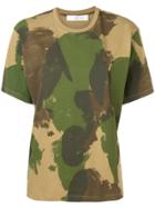 Victoria Beckham Camouflage T-shirt - Green