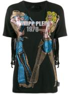 Philipp Plein Crystal Cowboy T-shirt - Black