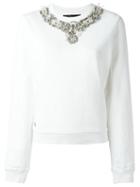 Philipp Plein 'diamond' Sweatshirt, Women's, Size: Medium, Red, Cotton