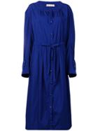 Marni Drawstring Parka Coat - Blue