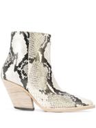 Iro Arezela Embossed Boots - Neutrals