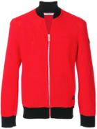 Givenchy Knitted Bomber - Red