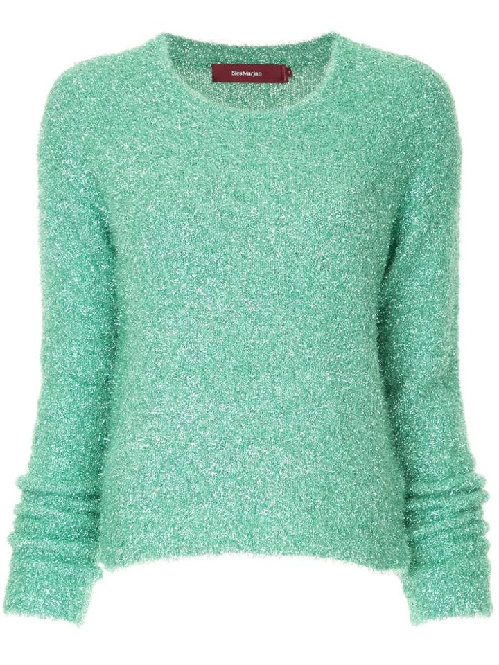 Sies Marjan Tinsel Jumper - Green