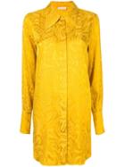 Stine Goya Jacquard Tunic Shirt - Gold
