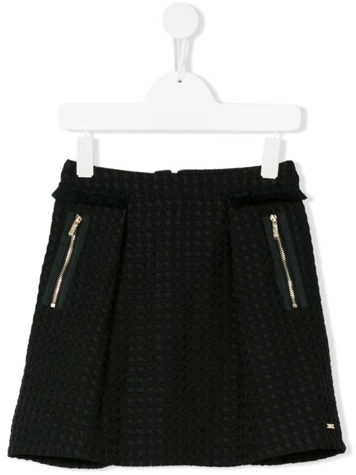Karl Lagerfeld Kids - Brocade Skirt - Kids - Cotton/polyester - 10 Yrs, Black