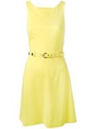 Versace Jeans Belted Dress - Yellow & Orange