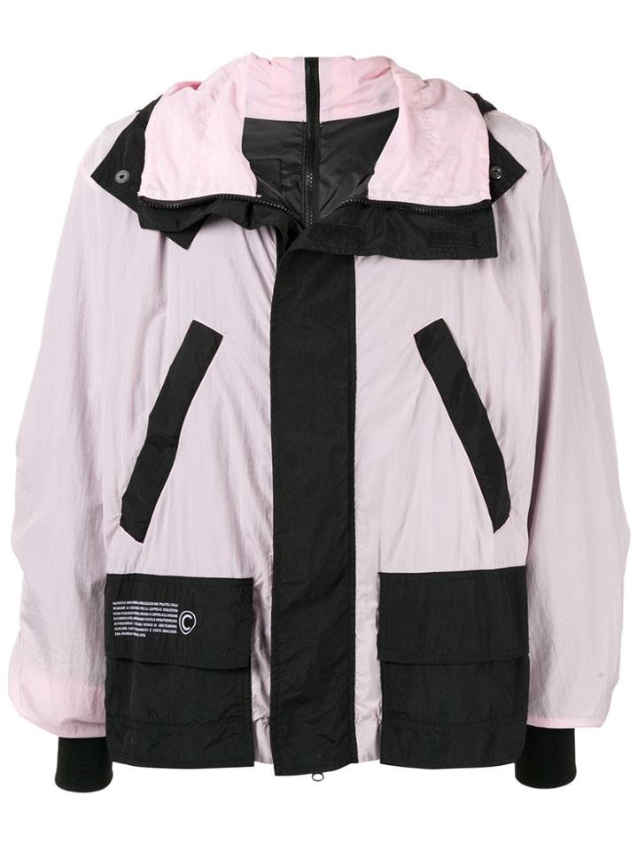 Colmar A.g.e. By Shayne Oliver Colour Block Windbreaker Jacket - Pink