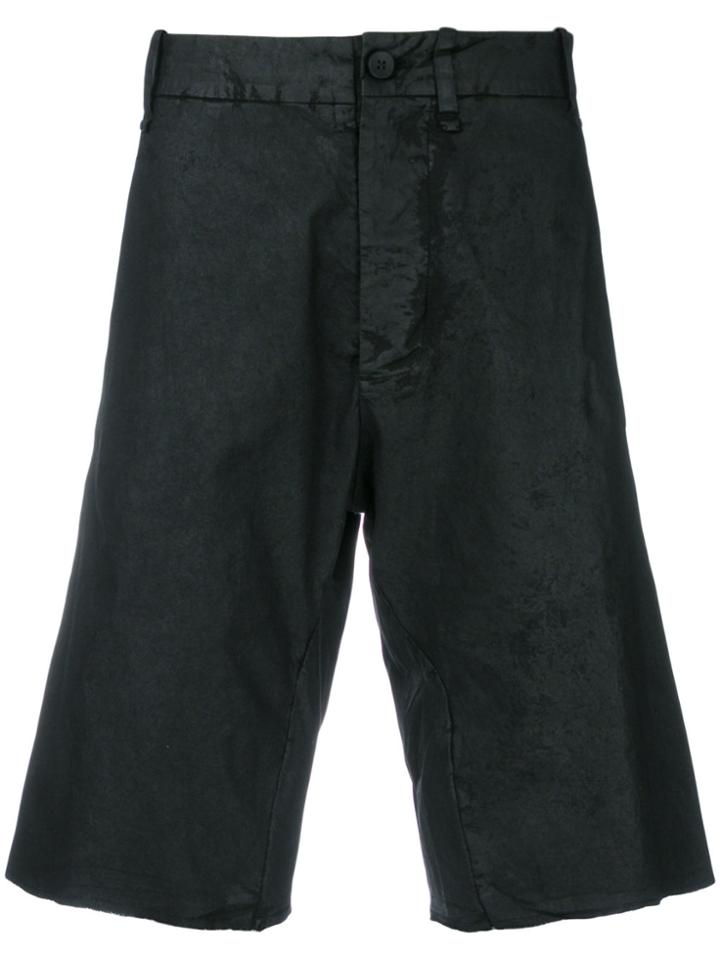 Masnada Straight-fit Shorts - Black