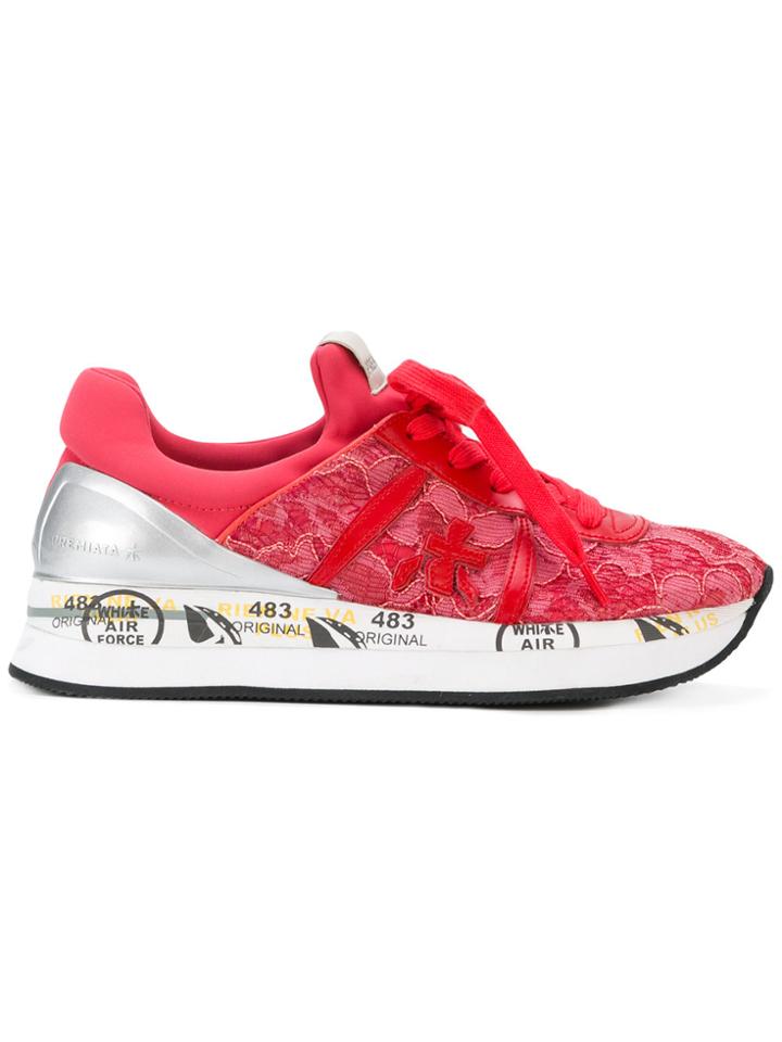 Premiata Liz Sneakers - Red
