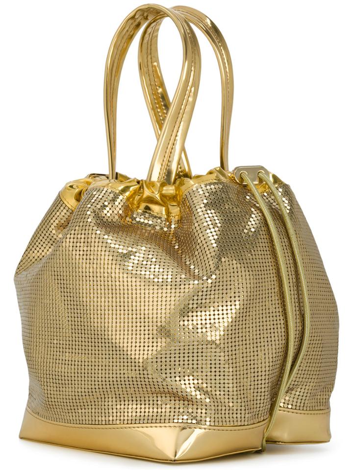 Paco Rabanne Chainmail Grab Handle Tote - Metallic
