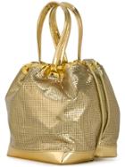 Paco Rabanne Chainmail Grab Handle Tote - Metallic