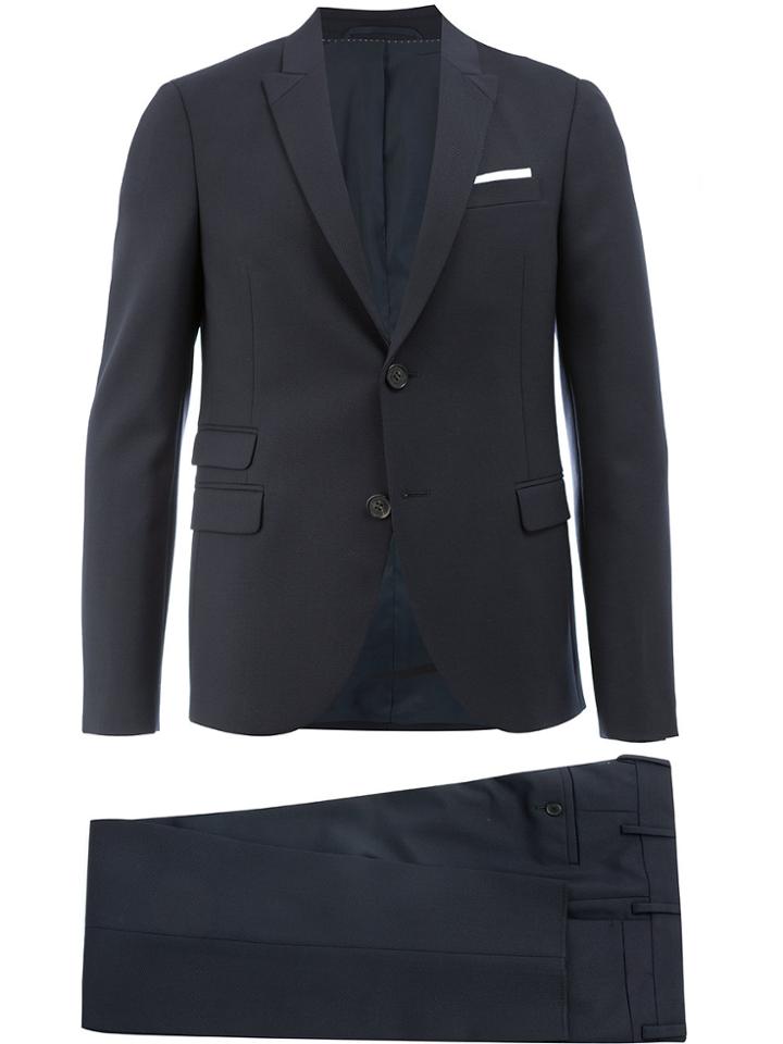 Neil Barrett Two Piece Suit - Blue