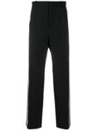 Balenciaga Side-striped Track Pants - Black