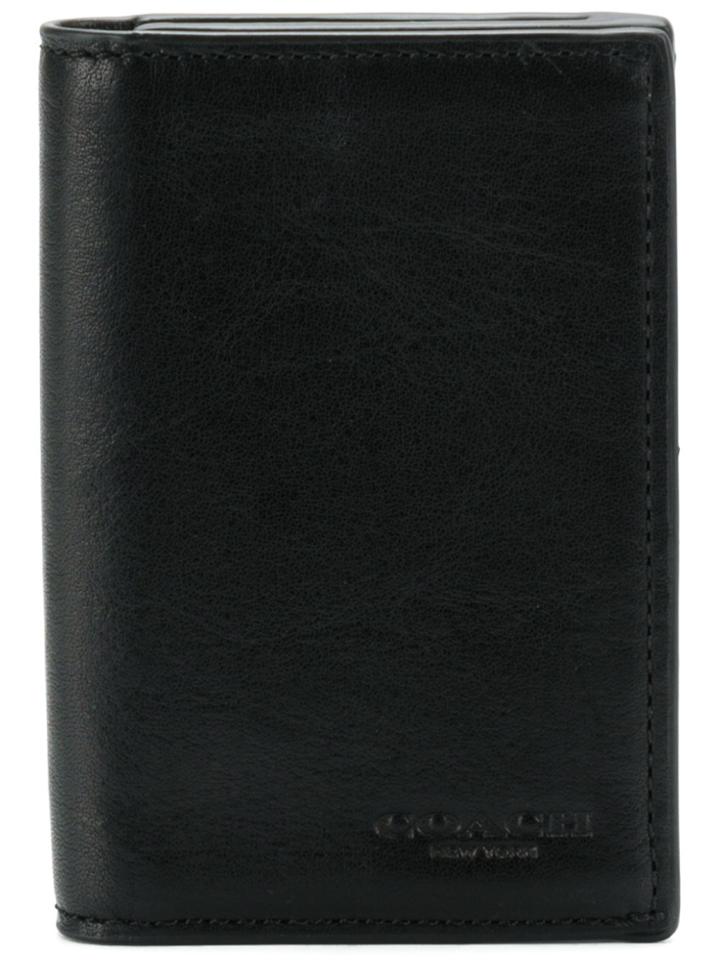 Coach Bifold Card Case - Black