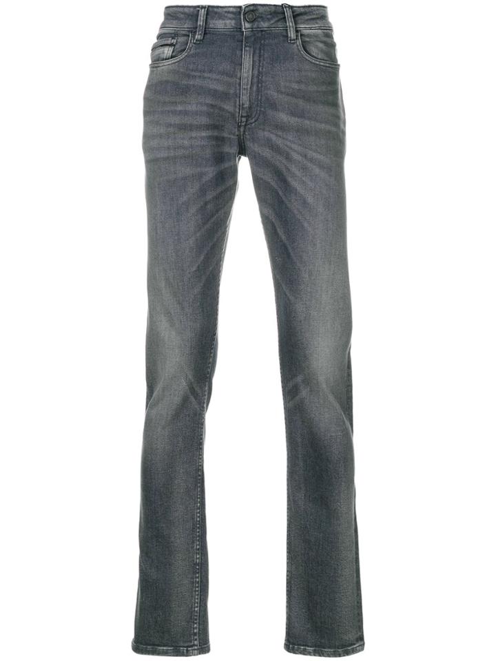 Ck Jeans Faded Slim Fit Jeans - Grey