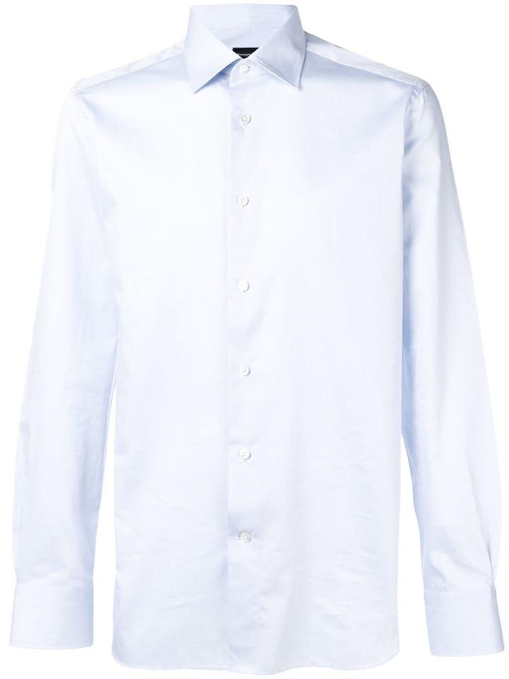 Ermenegildo Zegna Plain Shirt - Blue