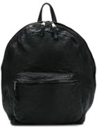 Giorgio Brato Distressed Detail Backpack - Black