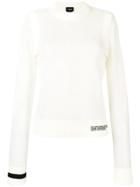 Calvin Klein 205w39nyc Open Knit Sweater - White