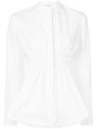 Stella Mccartney Ruched Waist Shirt - White