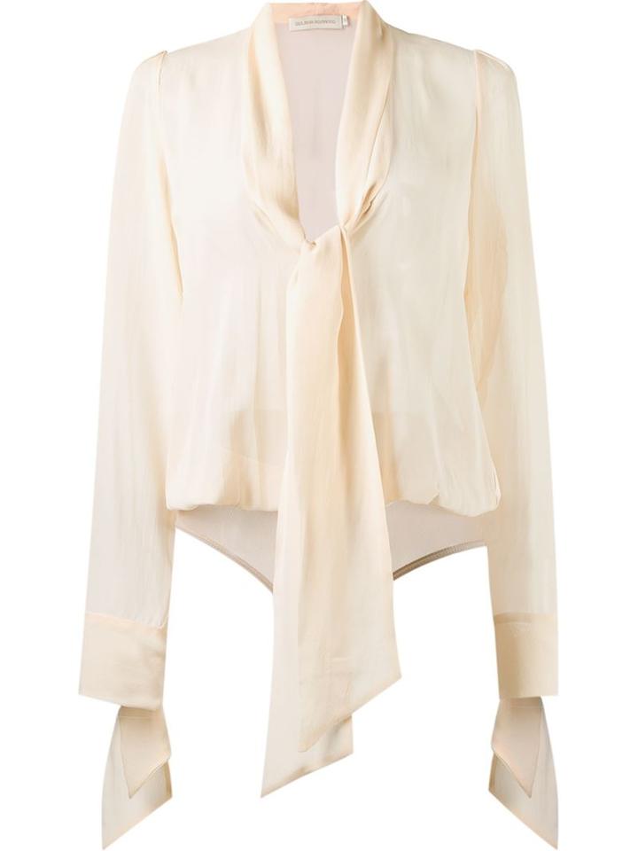 Giuliana Romanno V-neck Longsleeved Bodysuit
