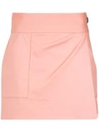 Giuliana Romanno Pockets Skirt - Pink & Purple