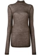 Erika Cavallini 'semicouture' Jumper, Women's, Size: Large, Green, Polyamide/wool