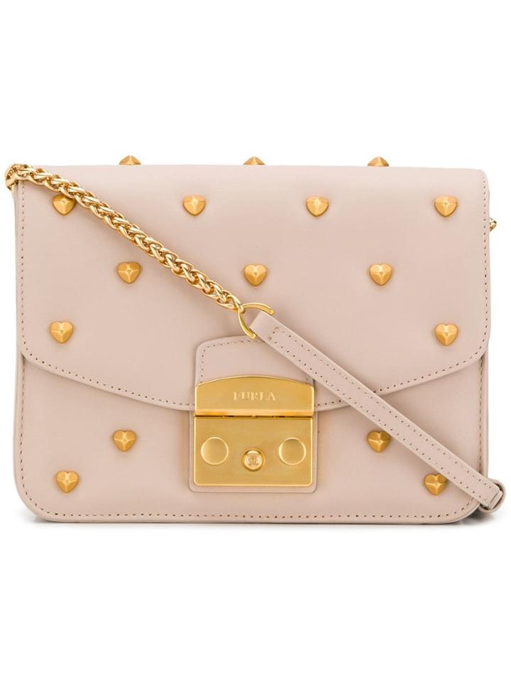 Furla Metropolis Amoris Crossbody Bag - Neutrals