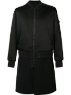 Neil Barrett Bomber-style Coat - Black
