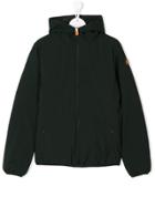 Save The Duck Kids Padded Zipped Jacket - Black