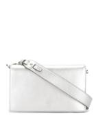 Tod's Rectangular Shoulder Bag - Silver