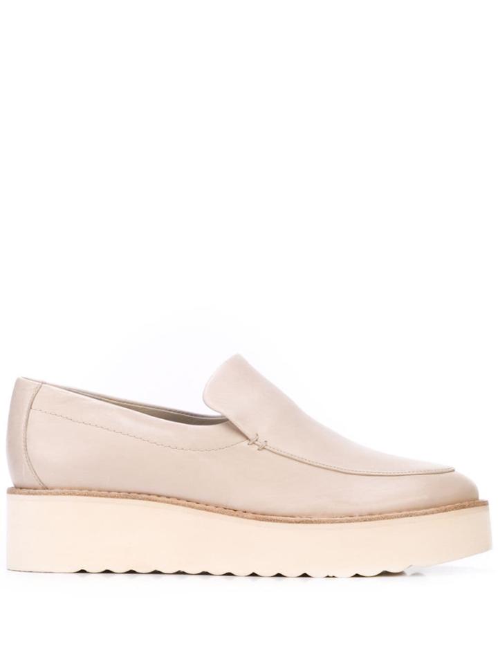 Vince Flatform Slip-one Sneakers - White