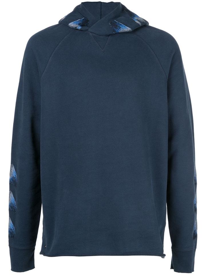 Levi's: Made & Crafted Unhemmed Hoodie - Blue