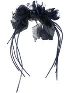 Alberta Ferretti Sheer Flower Brooch - Blue