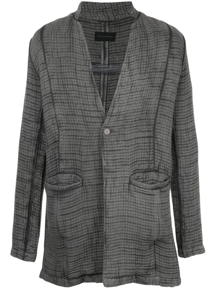 First Aid To The Injured Pansa Blazer - Grey