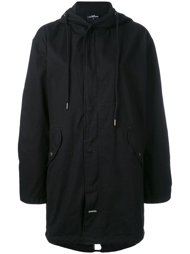 Les (art)ists 'new Wave' Parka, Women's, Size: Small, Black, Cotton