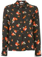Vilshenko Floral Print Shirt - Black