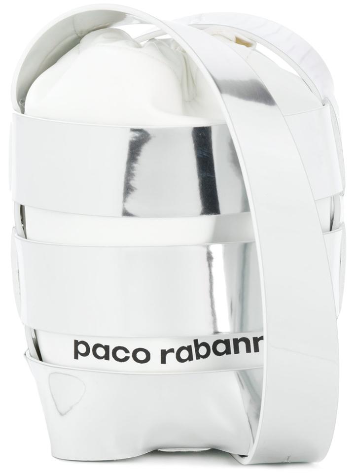 Paco Rabanne Cage Bucket Bag - Metallic