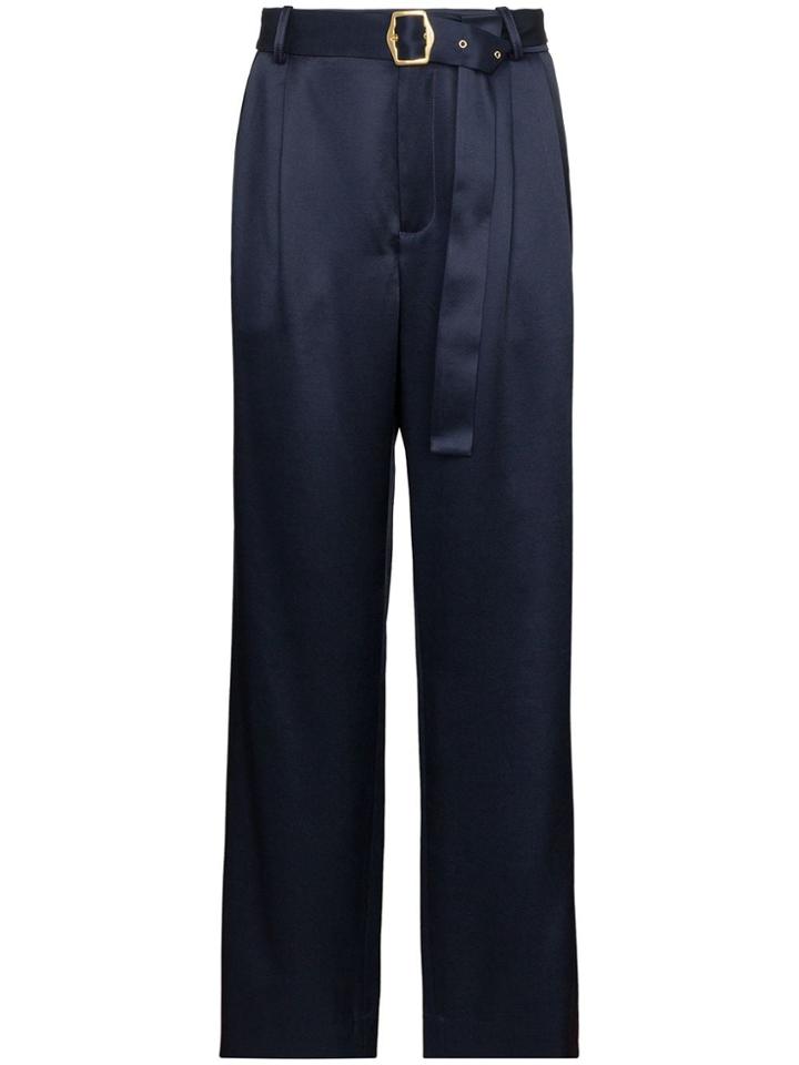 Sies Marjan Andy Belted Trousers - Black