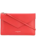 Lancaster Foldover Envelope Clutch - Red