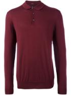 Boss Hugo Boss 't-bertone' Polo Shirt, Men's, Size: Xl, Red, Virgin Wool
