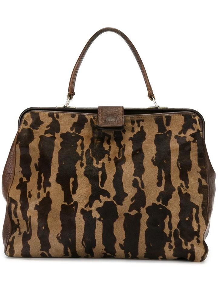 Prada Vintage Animalier Tote