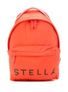 Stella Mccartney Logo-print Backpack - Orange