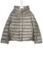 Herno Kids Teen Shell Puffer Jacket - Grey