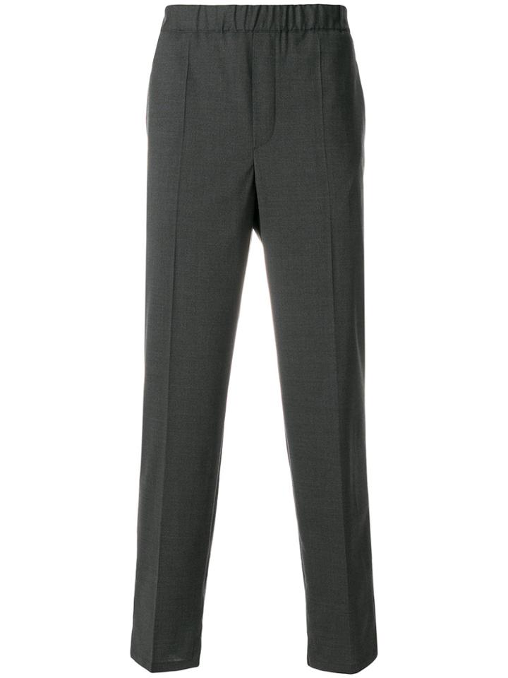 Neil Barrett Straight Leg Trousers - Grey