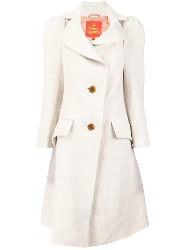 Vivienne Westwood Red Label Asymmetric Coat - Nude & Neutrals
