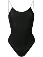 Oseree - Scoop Back Swimsuit - Women - Polyamide/spandex/elastane - M, Black, Polyamide/spandex/elastane