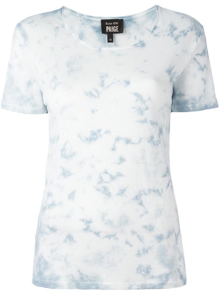 Paige Cassandra T-shirt, Women's, Size: Xs, Blue, Cotton